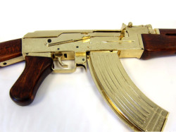 AK 47 KALASNIKOV DORADO, GOLD