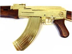 AK 47 KALASNIKOV DORADO, GOLD